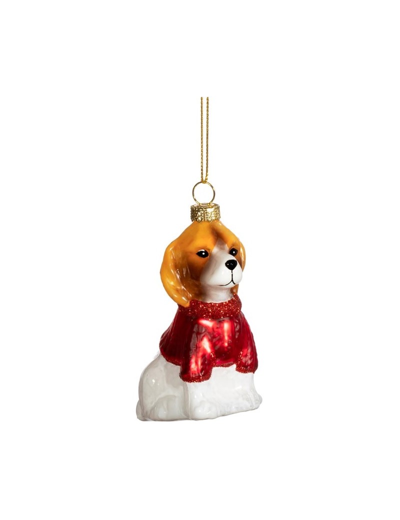 Kersthanger hond kerstbal beagle - Sass & Belle