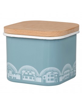 emaille vooraadpot 'Chalkhill Blue'- Mini Moderns