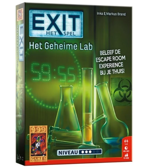 EXIT: Het Geheime Lab escapespel - 999 Games