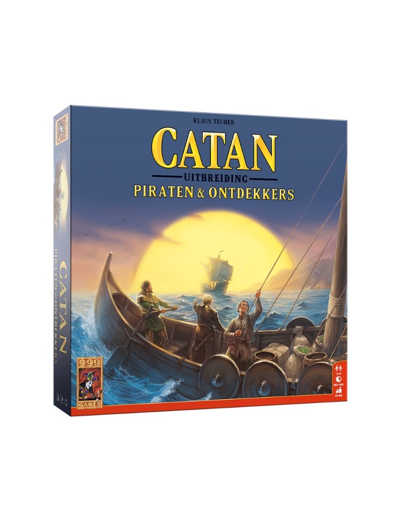 Catan: Piraten en Ontdekkers uitbreiding - 999 Games