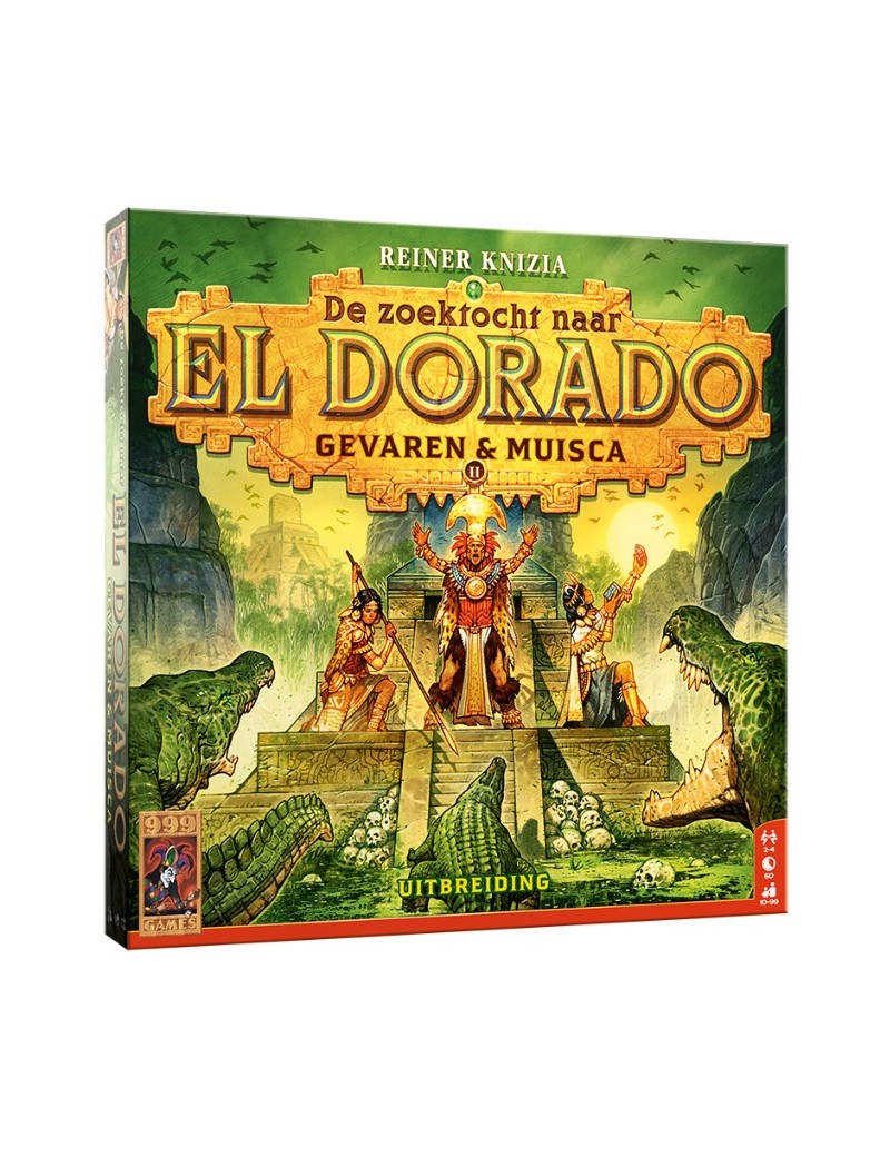 De Zoektocht naar El Dorado: Gevaren en Muisca uitbreiding - 999 Games