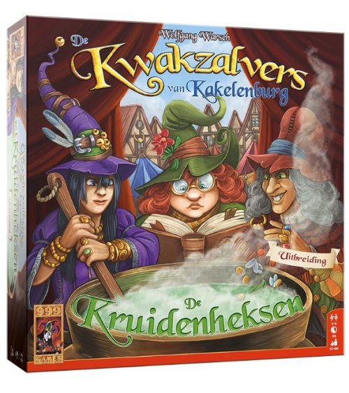 De Kwakzalvers van Kakelenburg - Kruidenheksen - 999 Games