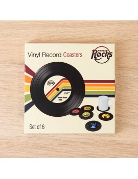 Vinyl record onderzetters