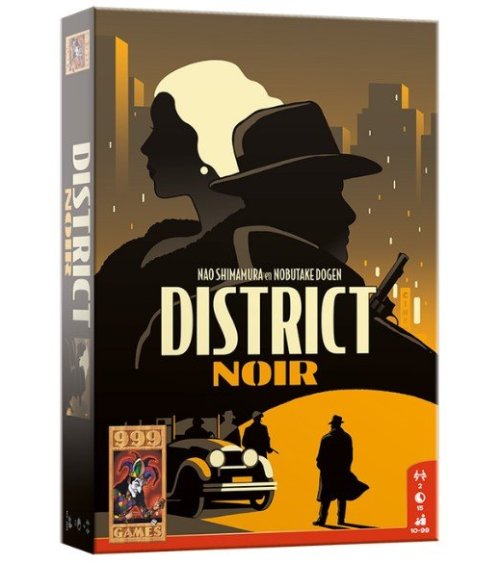 District Noir Kaartspel - 999 Games