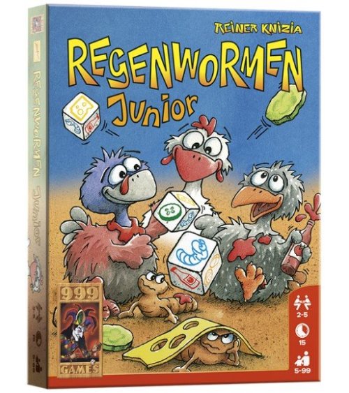 Regenwormen Junior - 999 Games