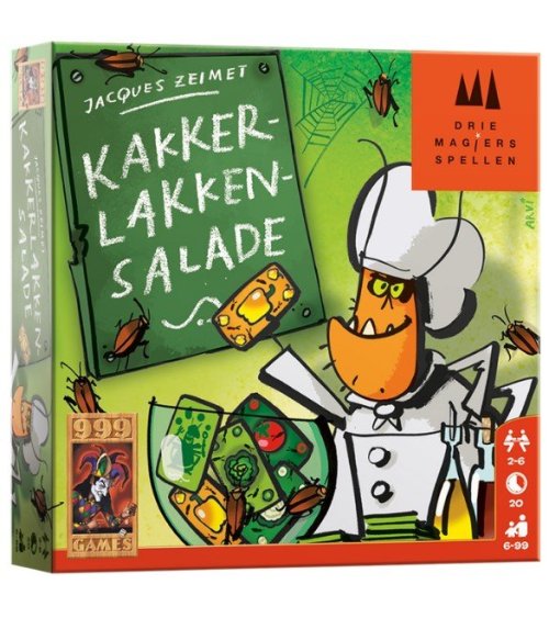 Kakkerlakkensalade Kaartspel - 999 Games