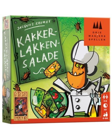 Kakkerlakkensalade Kaartspel - 999 Games