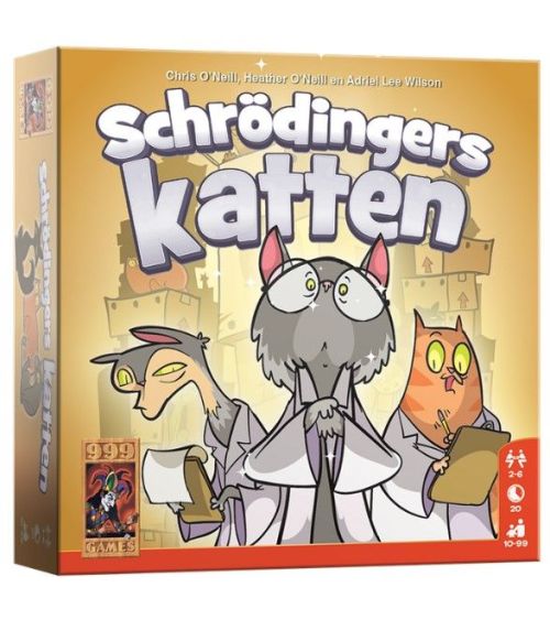 Schrodingers katten kaartspel - 999 Games
