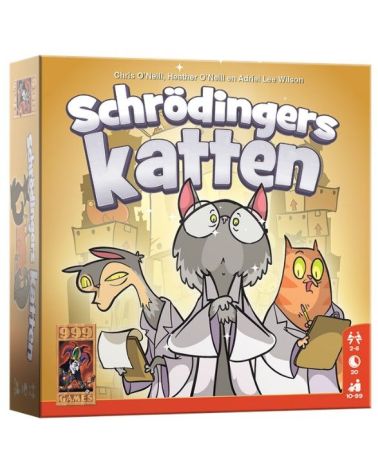 Schrodingers katten kaartspel - 999 Games