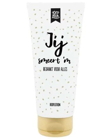 Bodylotion - Jij smeert m - 100% Leuk