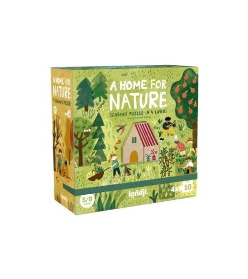 A Home for nature (3+) puzzel - Londji