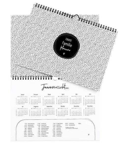 XL Familieplanner A4 2025 - Zoedt