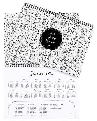 XL Familieplanner A4 2025 - Zoedt