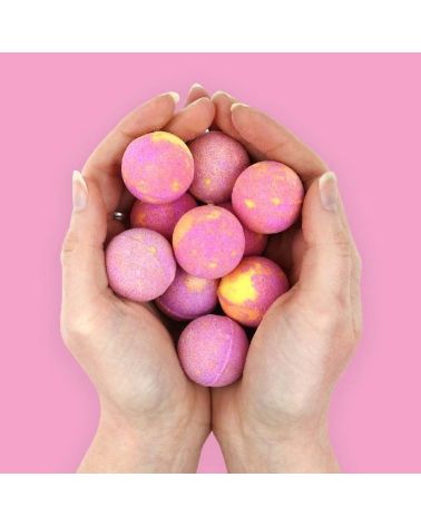 Flamingo bruisballen (set van 10)