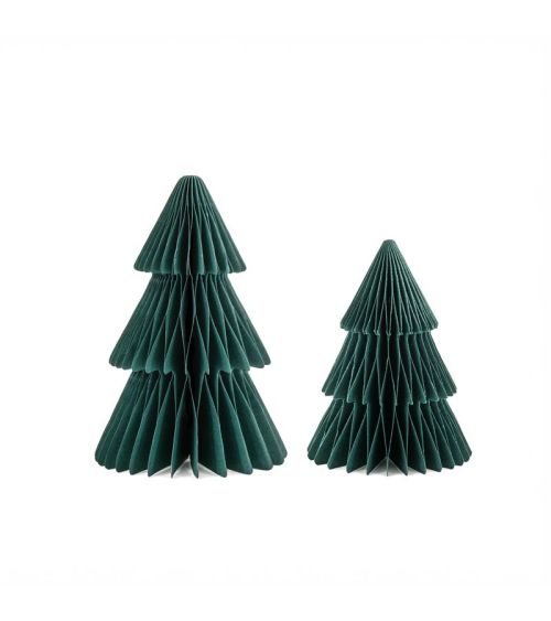 Kersthanger Honeycomb Kerstboom Groen - Sass & Belle