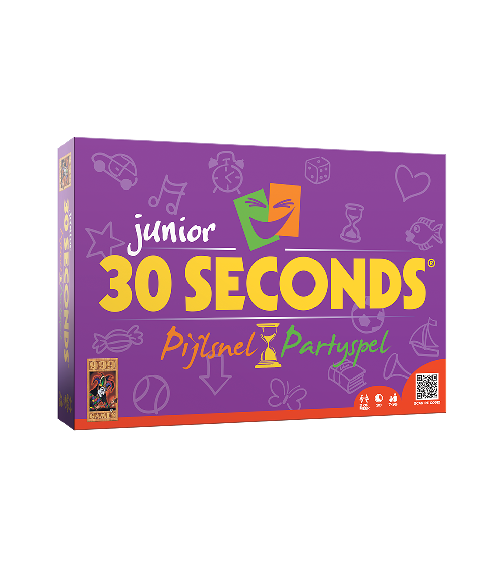 30 Seconds Junior: Pijlsnel Partyspel - 999 Games