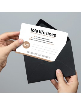 Lola Life Lines cadeaubon 25 euro