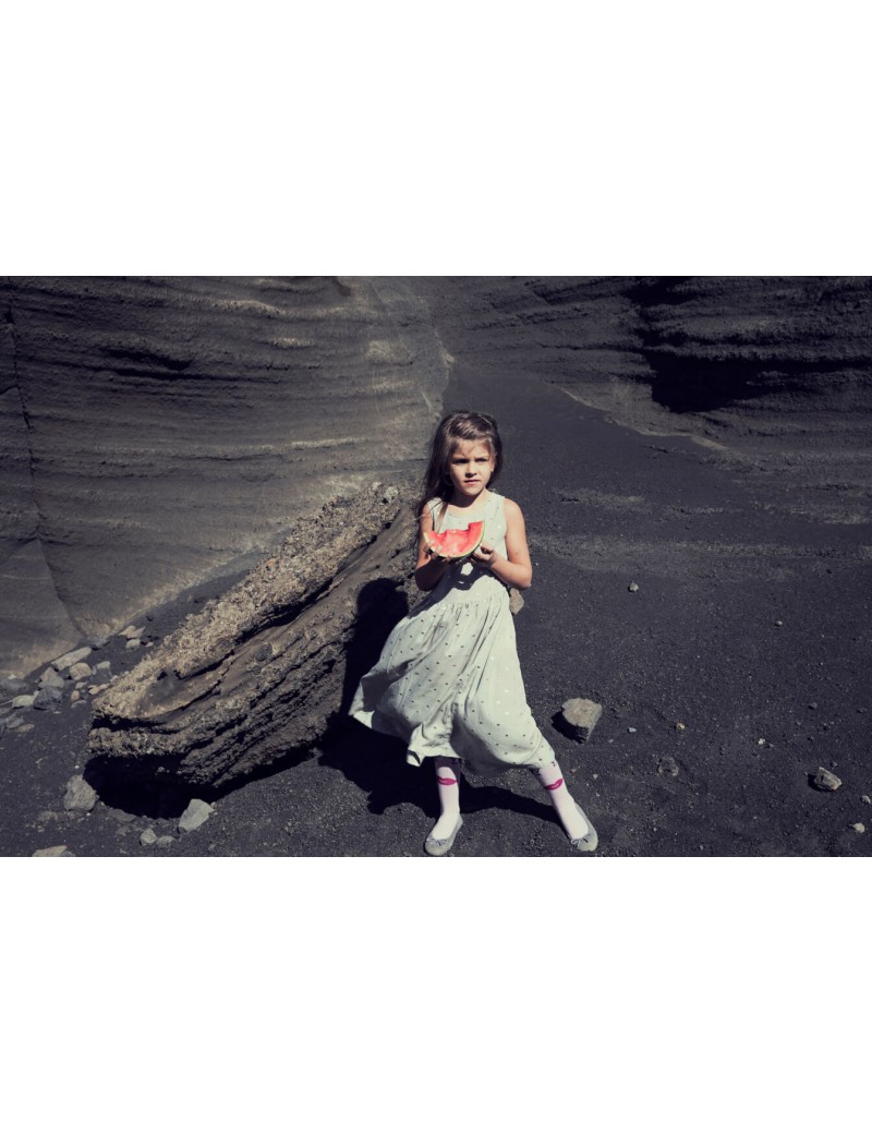 Golden sand lange jurk - Iglo+Indi Golden sand lange jurk - Iglo+Indi