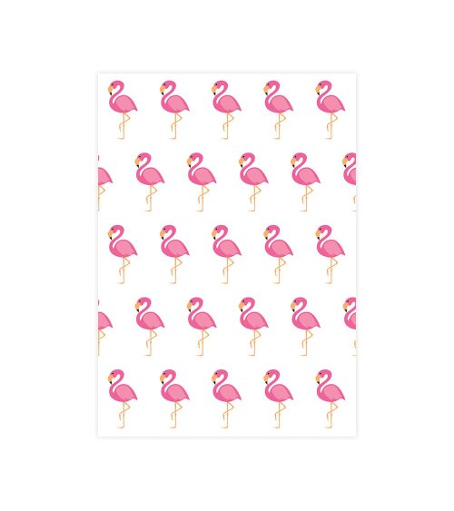 Wenskaart "Flamingo"