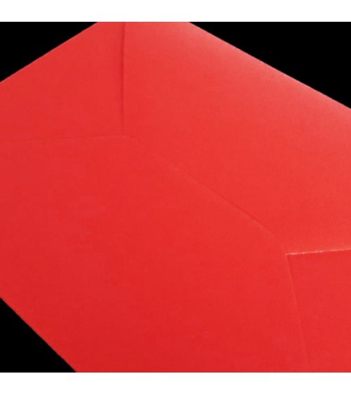 Luxe rode envelop "Lovely Red"