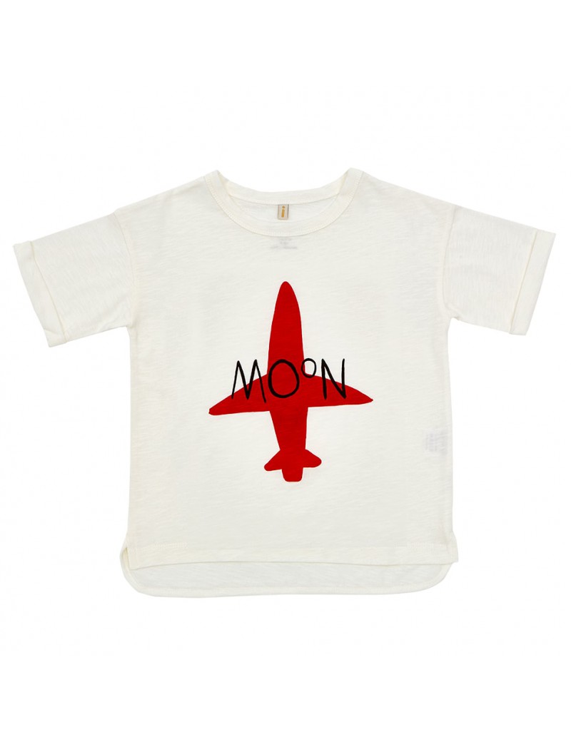 T-shirt jongens vliegtuig - Iglo & Indi