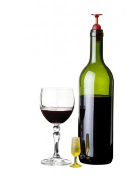 Wijnglas wijnstop (set van 2) - Qualy