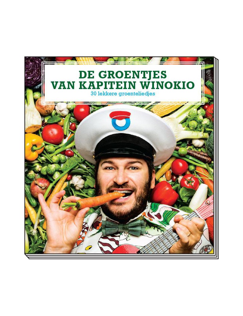 De groentjes van Kapitein Winokio boek + cd